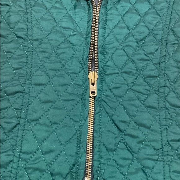 Vintage Sister Be Cool Quilted Vest Green Girls 8 Full Zip 90’s Top - Picture 7 of 9